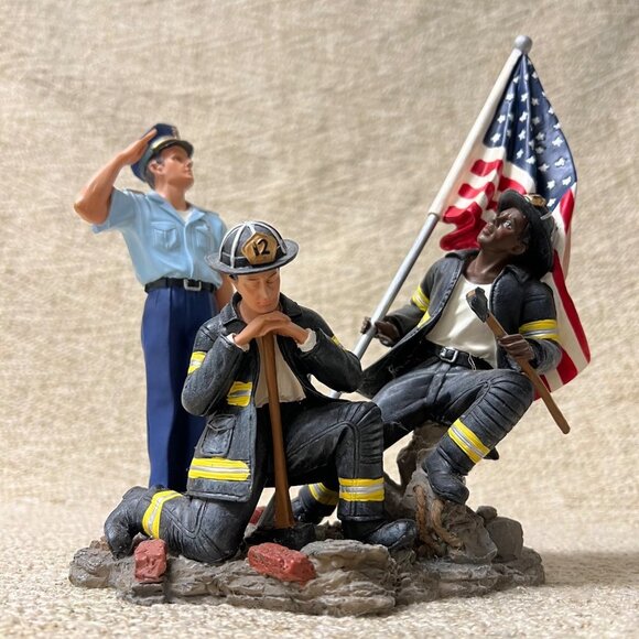 Home Interiors First Responders Sculpture - Picture 1 of 6